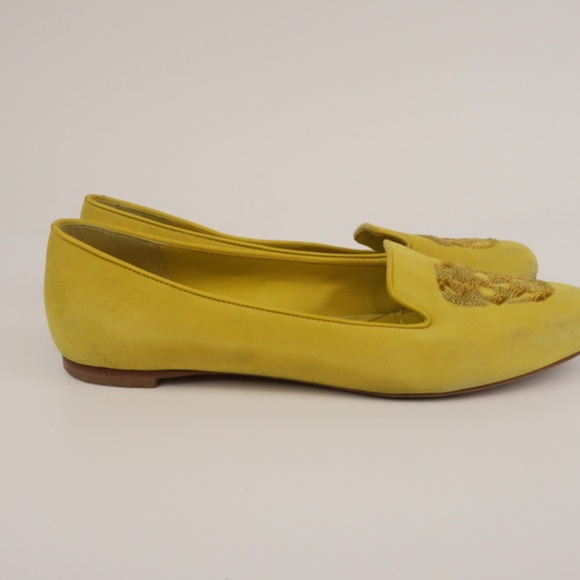 Alexander McQueen Sequin Skull Slippers Suede - Picture 4 of 8